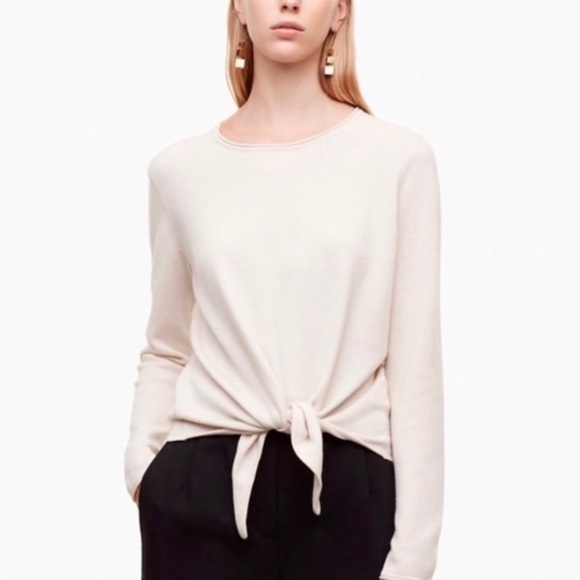 ARITZIA BABATON Cleveland Sweater Birch size XS - Picture 1 of 6